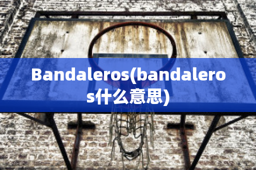 Bandaleros(bandaleros什么意思)