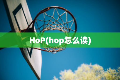 HoP(hop怎么读)